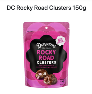 Products: DC Rocky Road Clusters - 150g New Zealand Chocolate Treats - Flowers that Wow- Florist - South Auckland Delivery