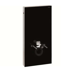 Concealed Cisterns: Geberit Monolith: Black Glass -For Wall Hung Pan-