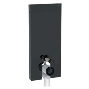 Geberit Monolith: Black Glass -For Floor Pan-