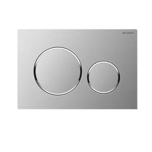 Flush Buttons: Geberit Control Sigma 20 Satin/Chr
