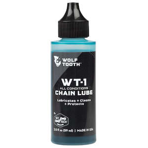 Lubricant: Wolf Tooth WT-1 Chain Lube