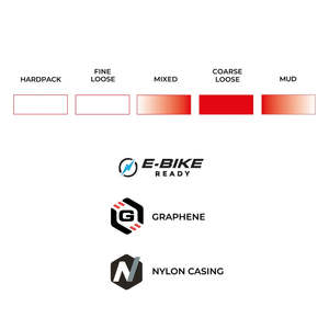 Gravel Tyres: Vittoria 700c Terreno T70 Coarse Loose Gravel Endurance