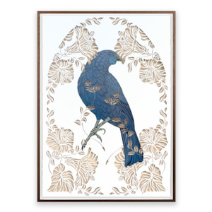 Artworks: Antipodes Paint & Cut Kōkako