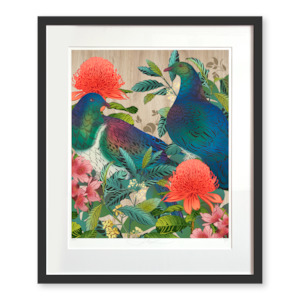 Artworks: Kererū & Porokaiwhiri Legacy Print