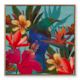 Tūī & Hibiscus Printed Canvas