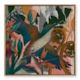 Kingfisher1 & Punga Printed Canvas