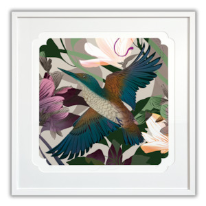 Evolution: Evolution Kingfisher1 Heritage Print