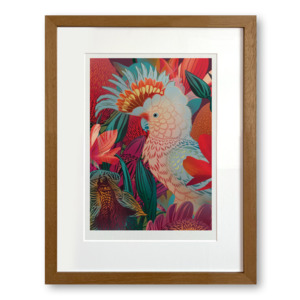 Frontpage: Antipodes Major Mitchell & Orchid Boutique Print