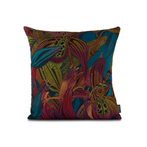 PRE ORDER: Woven Cushion Cover Flax & Orchid