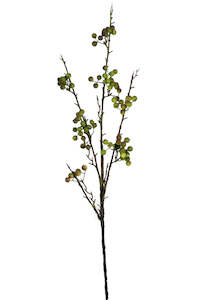 Flowers & Plants: Tall Berry Branch 84cm Green