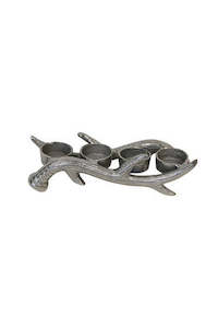 Aluminium Antler Tealight Holder