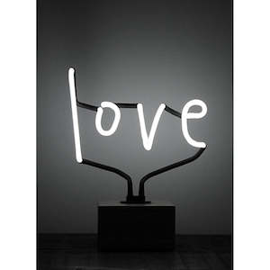 For The Girls: 'Love' Neon Table Lamp