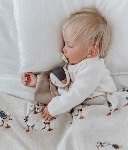 For The Little Ones: PUFFIN BLANKET