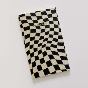 Papier Hq: THE CHECKLIST NOTEBOOK - BLACK / GREEN / TAUPE