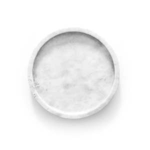 Marble round tray