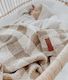 Khaki Gingham Blanket