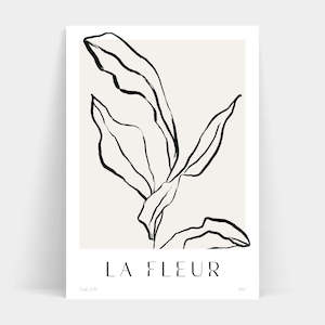 Art Prints: LA FLEUR