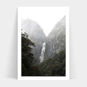 Art Prints: DEVILS PUNCHBOWL FALLS, ARTHUR’S PASS, NEW ZEALAND