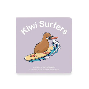 As We Are Illustration: Kiwi Surfers Book