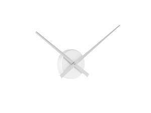 For The Minimalist: Little Big Time Mini Wall Clock - Silver