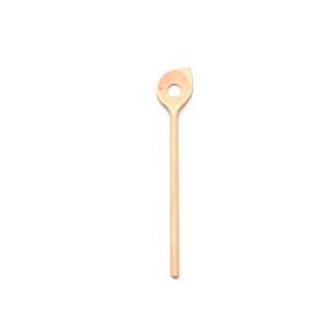 Dishy: SPOON with hole - BEECH 30CM
