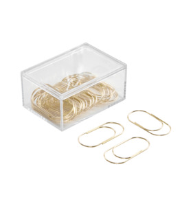Paper Clips | Grande | Gold | Set of 30