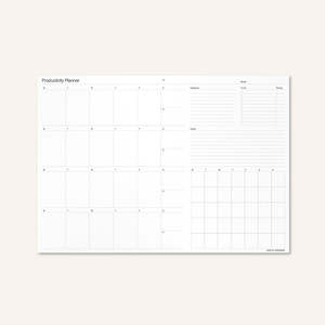 For The Minimalist: Productivity Planner