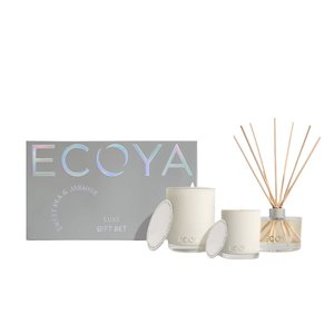Ecoya: Sweet Pea & Jasmine Luxe Gift Set