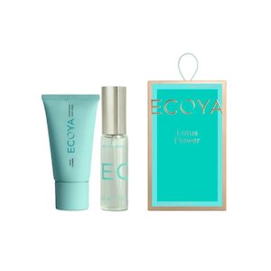 Ecoya: Holiday: Lotus Flower Two Piece Mini Gift Set