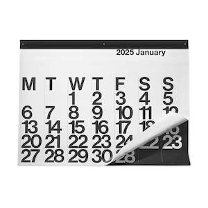 2026 Stendig Calendar | Iconic Oversized Wall Calendar by Massimo Vignelli