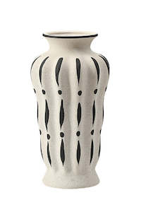 Zara Vase Small / Large Black Stripe - JUNE