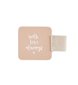 Emma Kate Co 'Rosato' Vegan Leather Pen Loop – Self-Adhesive Holder