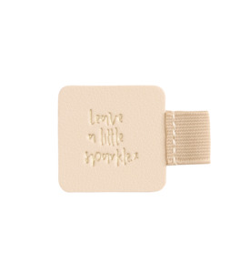Emma Kate Co 'Champagne' Vegan Leather Pen Loop – Self-Adhesive