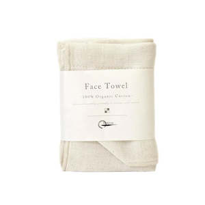 Nawrap Organic Face Towel – 100% Cotton, Made in Japan, Multi-Layer Weave