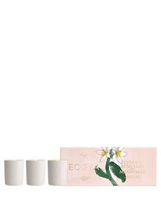 Ecoya Citrus Blossom & Magnolia Mini Ceramic Candle Gift Set (Trio)