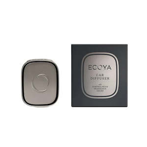 Ecoya Car Diffuser – Sleek New Design with Lotus Flower Fragrance Pod Included