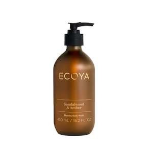 Ecoya Limited Edition | Sandalwood & Amber Hand & Body Wash