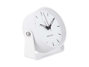 Karlsson Calm Alarm Clock – White, Greyed Jade & Black