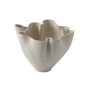 Ned | Eva Sculptural Porcelain Vase – Contemporary Artful Statement