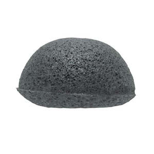KONJAC PREMIUM FACIAL PUFF SPONGE WITH BAMBOO CHARCOAL