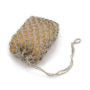 100% Hemp Soap Saver Bag with Soap – Handcrafted & Natural