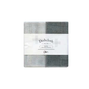 Nawrap Rib Dishcloth 35x35cm – Binchotan Charcoal Japanese Cloth