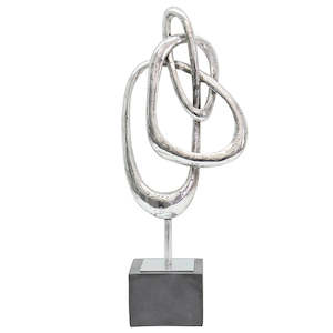 Abstract Sculpture 06 – Silver or Gold Statement Decor