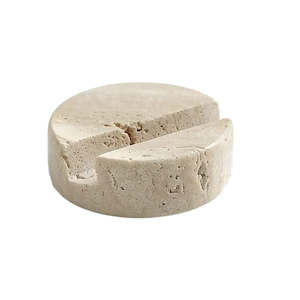Marble & Travertine Phone Stand – Luxury Stone Holder