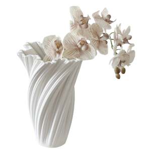 Faux Phalaenopsis Orchid Stem – Real Touch Artificial Orchid | Neutral Colours