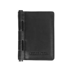 Larry Leather Cardholder from Federation - Black