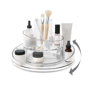 For The Girls: Umbra Cascada Rotating & Stackable Cosmetic Organizer