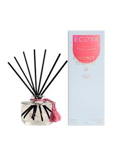 Summer Vibes: Coconut & Tuberose Reed Diffuser | High Summer from Ecoya