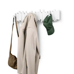 Sticks Multi Hook Wall Rack from Umbra – 8 Flip-Down Hooks