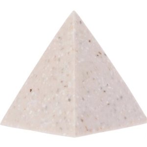 Terrazzo Pyramid Paperweight from Zakkia – Pink